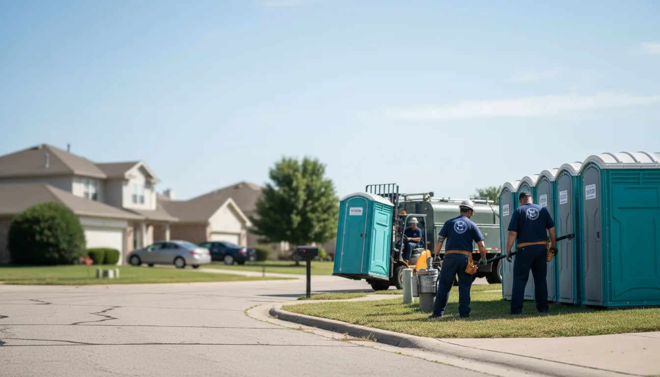 Porta Potty Rental in New Providence, NJ near me